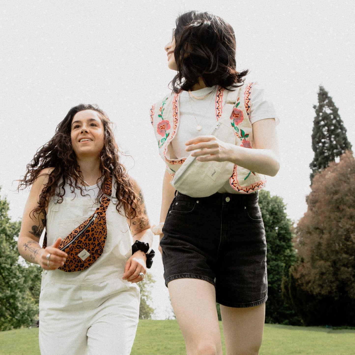 Banane made in France en coton upcyclé | écru "toile écrue"
