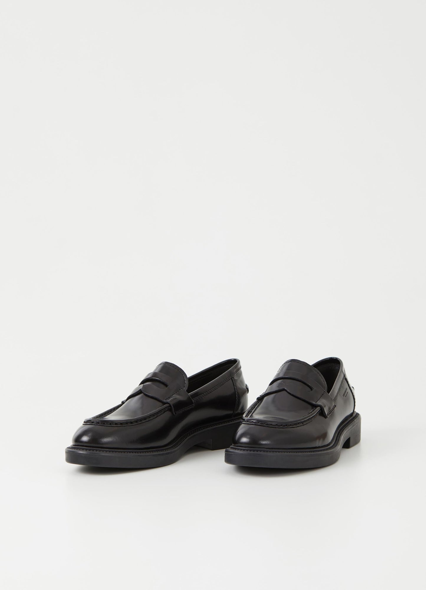 Moccassins en cuir certifié | noir "alex w - black""