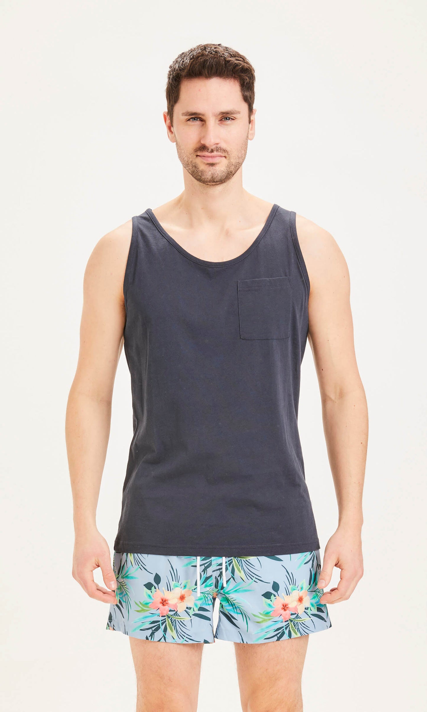 Marcel marine en coton bio - Alder