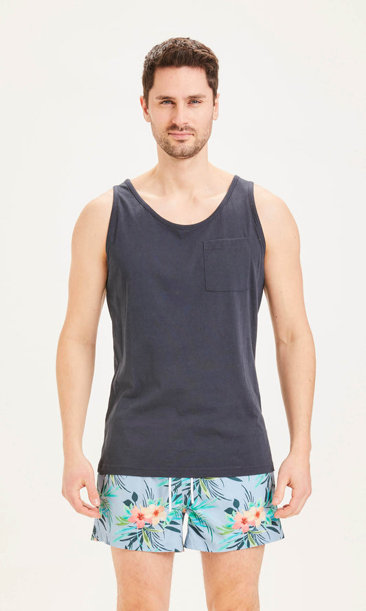 Marcel marine en coton bio - Alder