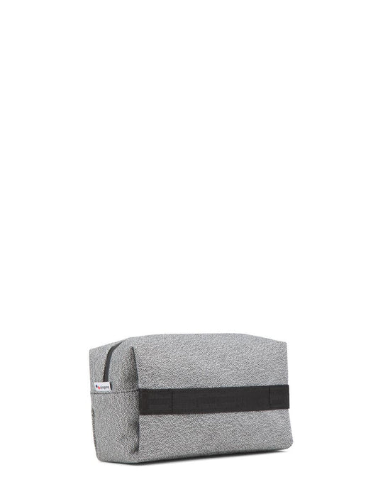 Trousse de toilette grise recyclé - pak vivid monochrome