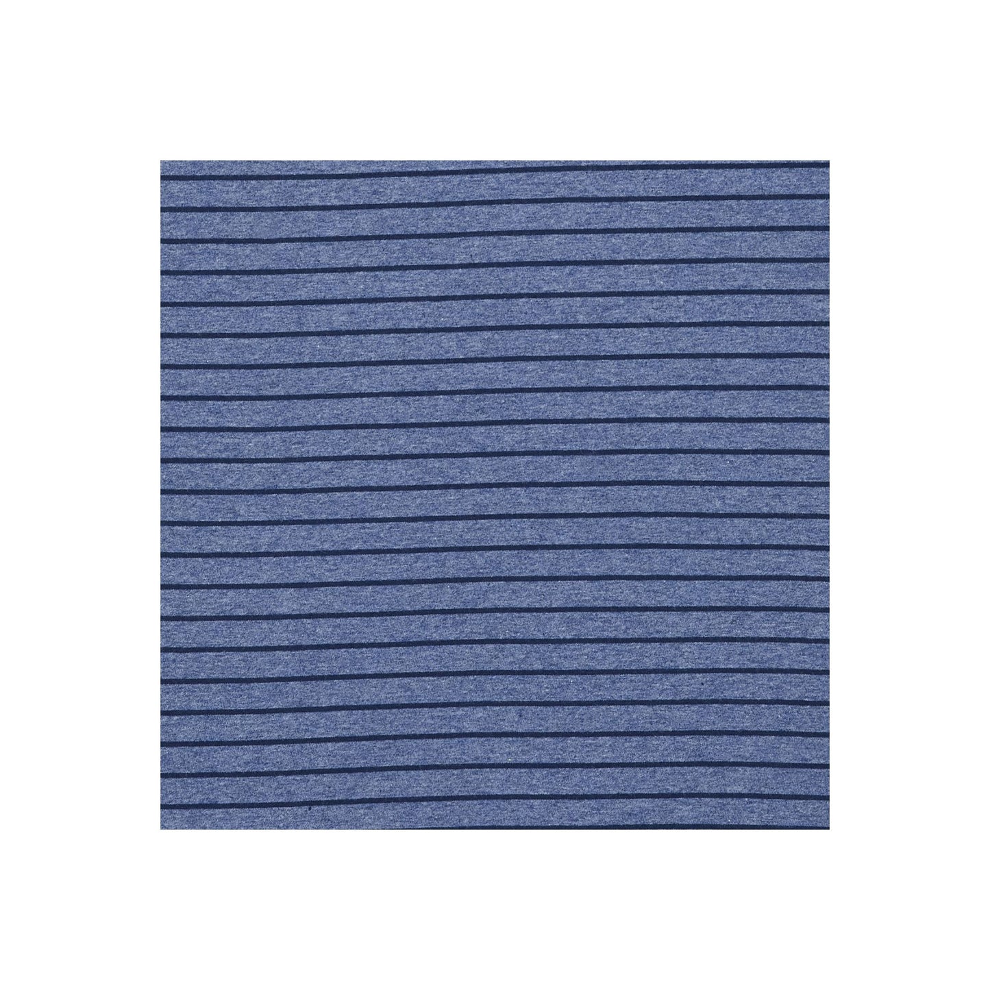 T-shirt rayé en coton bio | bleu "blue saioa tee"