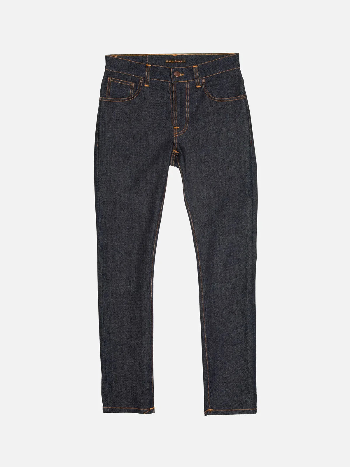 Jean slim en coton bio | brut "Grim Tim Dry True navy"