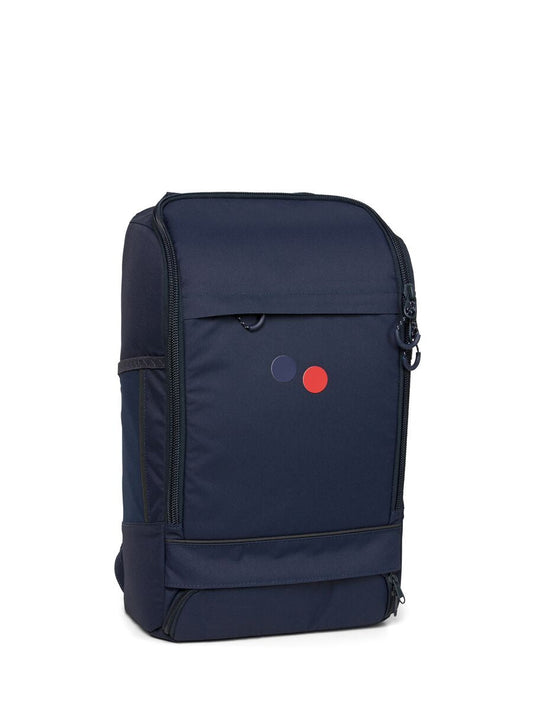 Sac à dos bleu marine en plastique recyclé - Cubik Medium