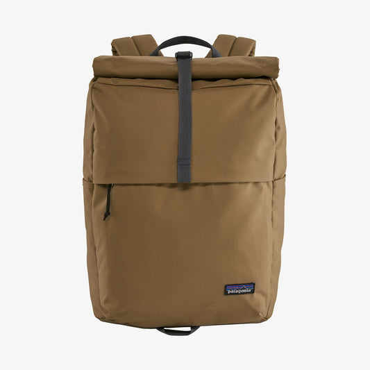 Sac à dos 30L marron en matières recyclées - Roll Top Pack coriander brown
