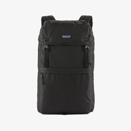 Sac à dos 28L noir en matières recyclées - arbor lid pack black