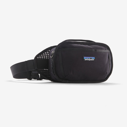 Banane en matières recyclées | noir "fieldsmith hip pack - black"