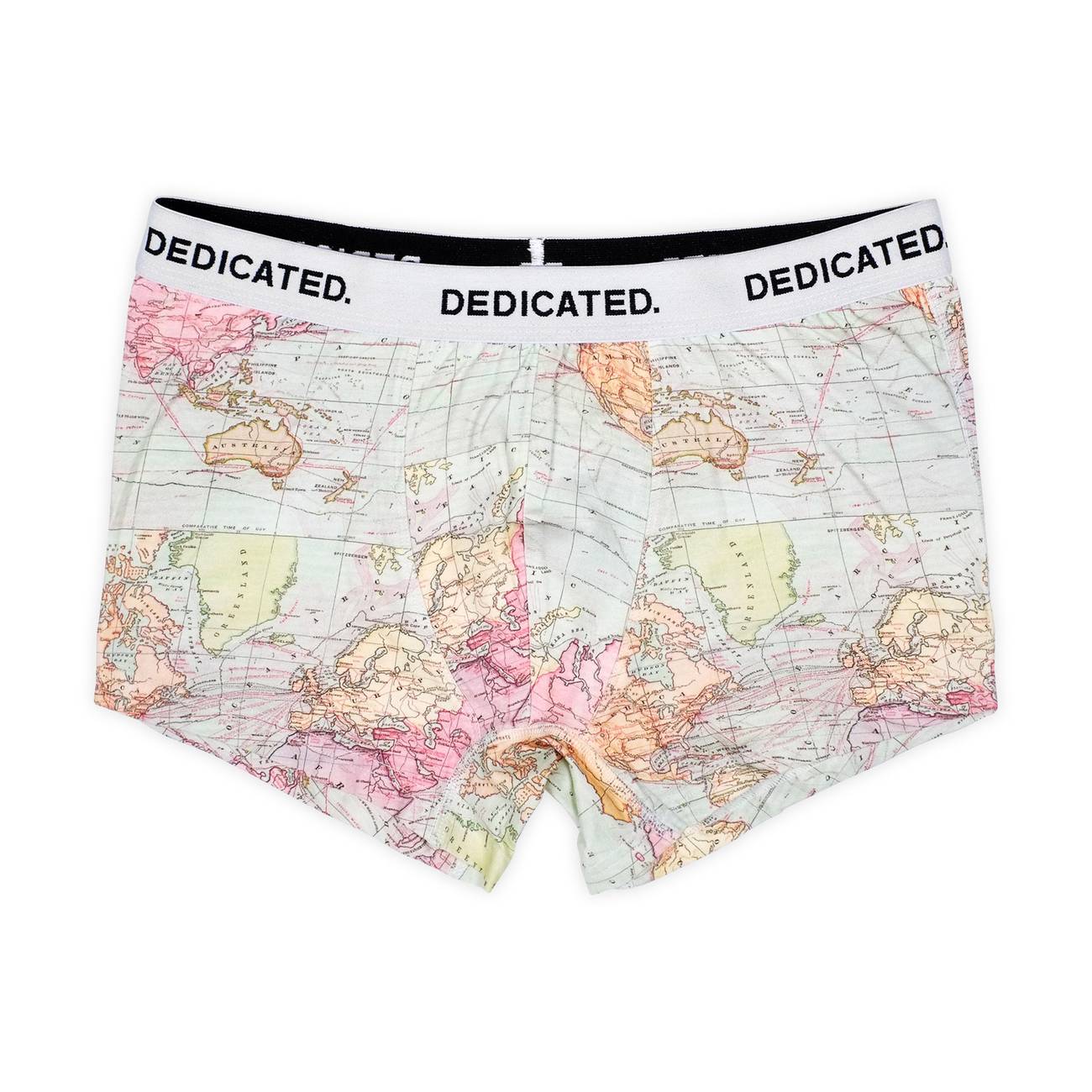 Boxer motif map en coton bio