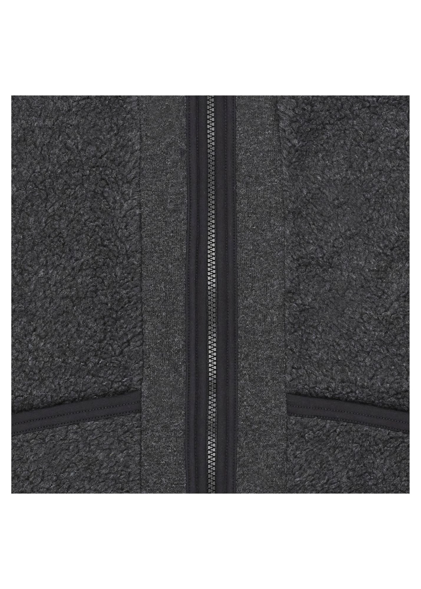 Veste polaire sans manches en matière recyclée | gris "graphite goxo waistcoat"