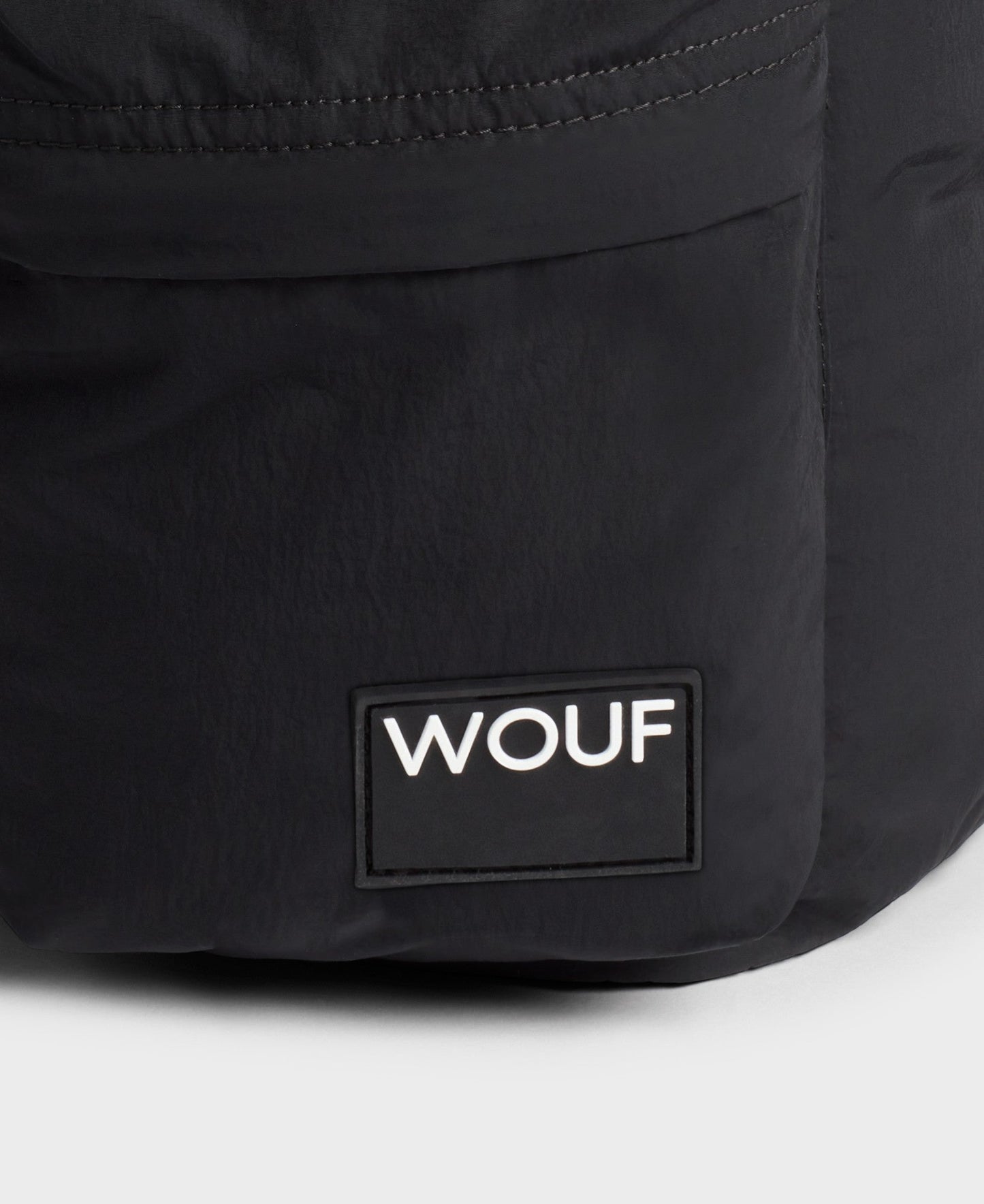 Sac à dos en matière recyclée déperlante | Noir "midnight backpack"