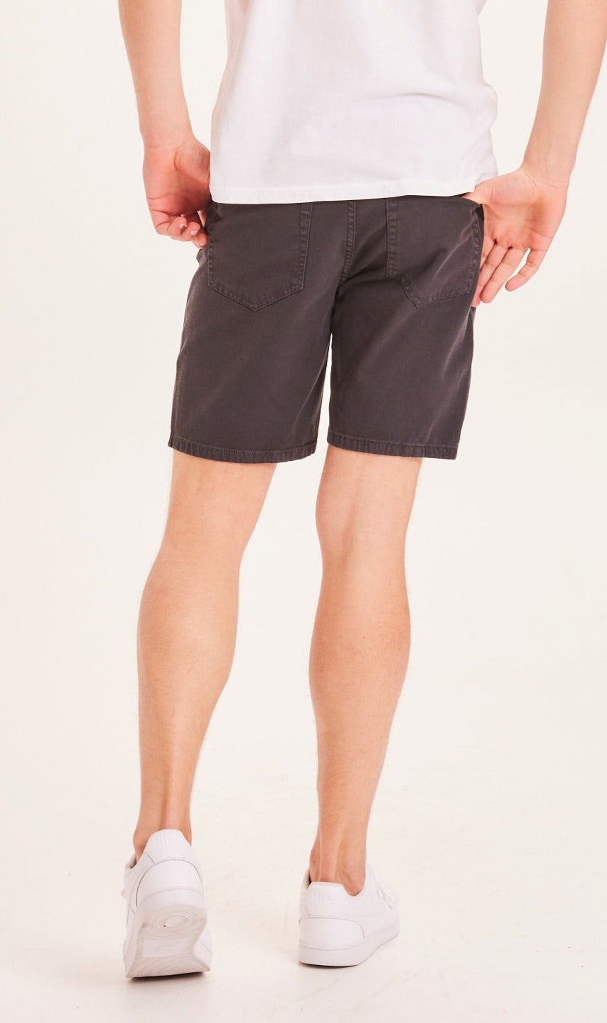 Short noir en coton bio - black jet