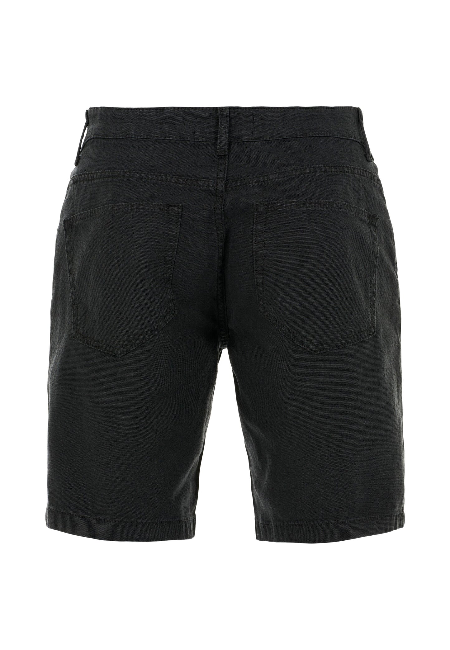 Short noir en coton bio - black jet