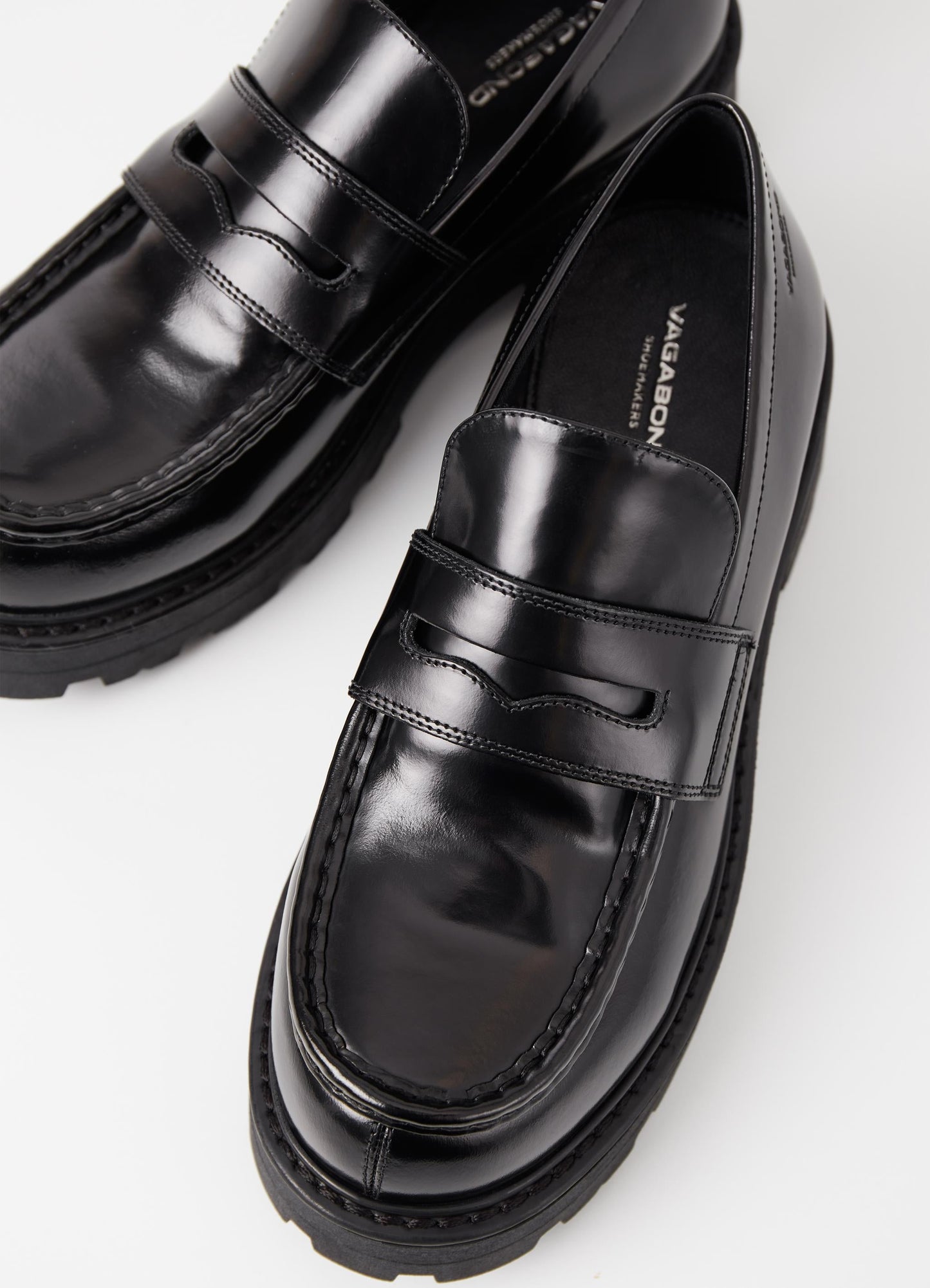 Derbies en cuir certifié | Noir "cosmo 2.0 black"
