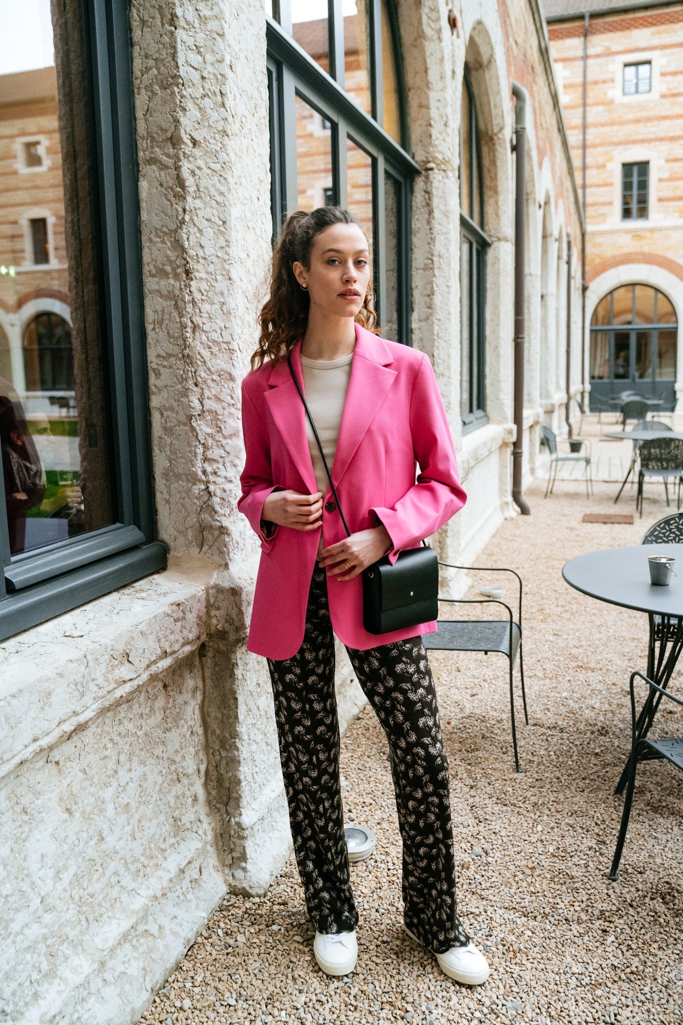Pantalon fluide à motifs paisley en tencel - rosie trousers paisley