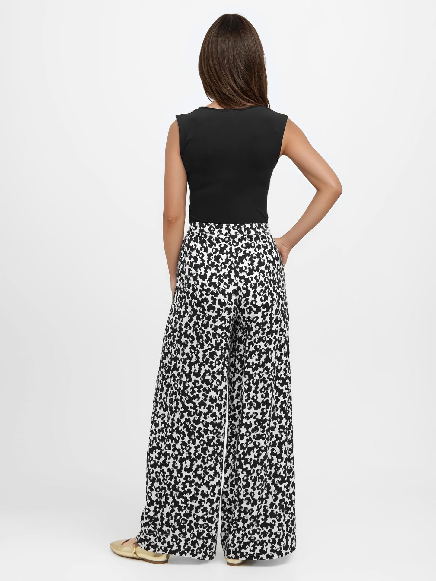Top en tencel | noir "cross chic top - black"