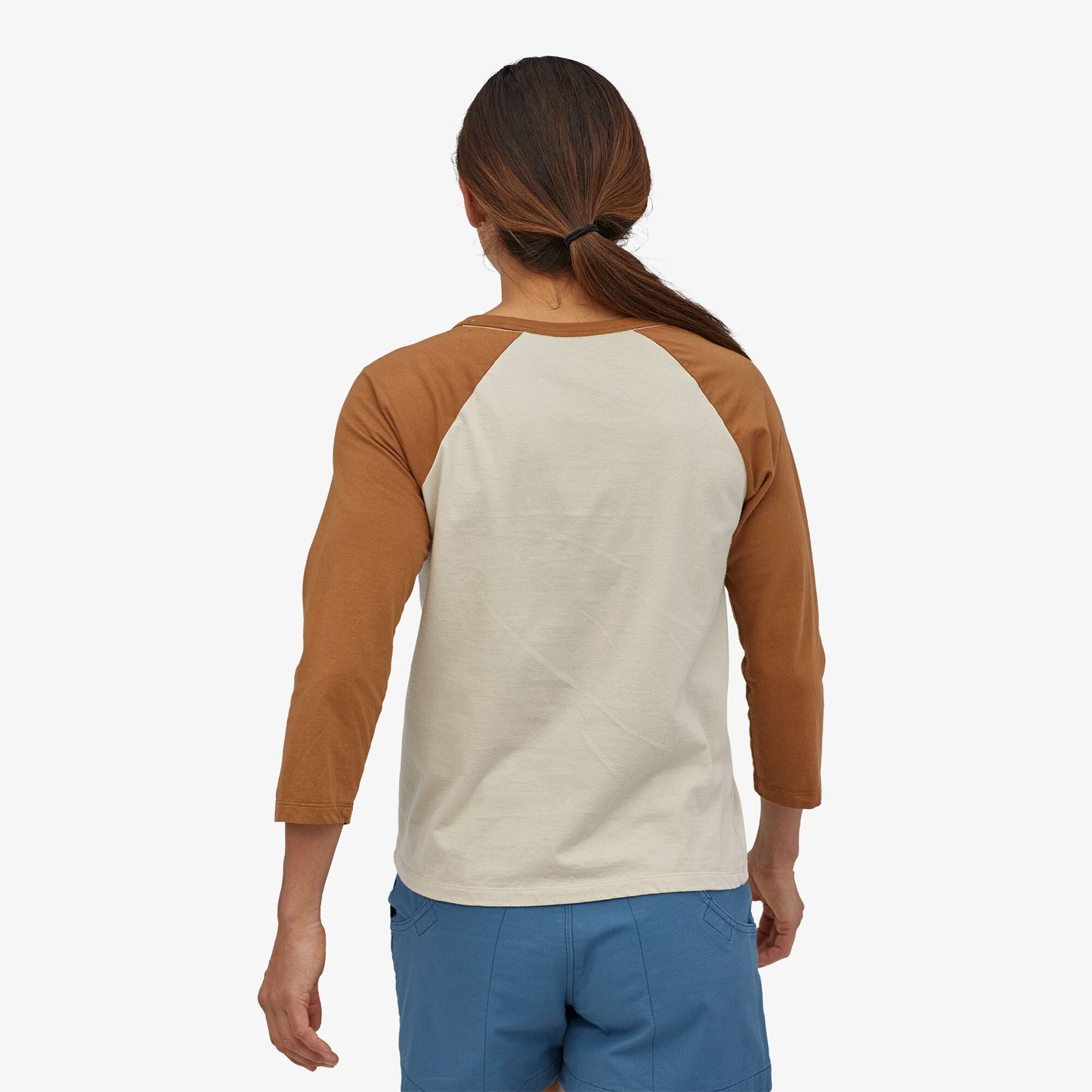 T-shirt beige manches 3/4 - conversion