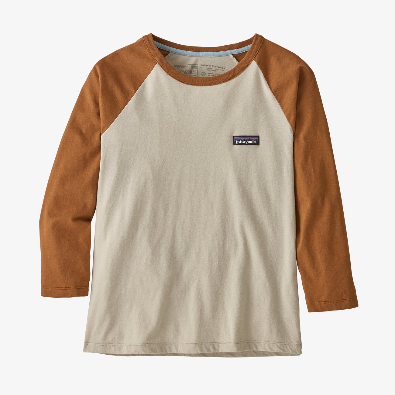 T-shirt beige manches 3/4 - conversion