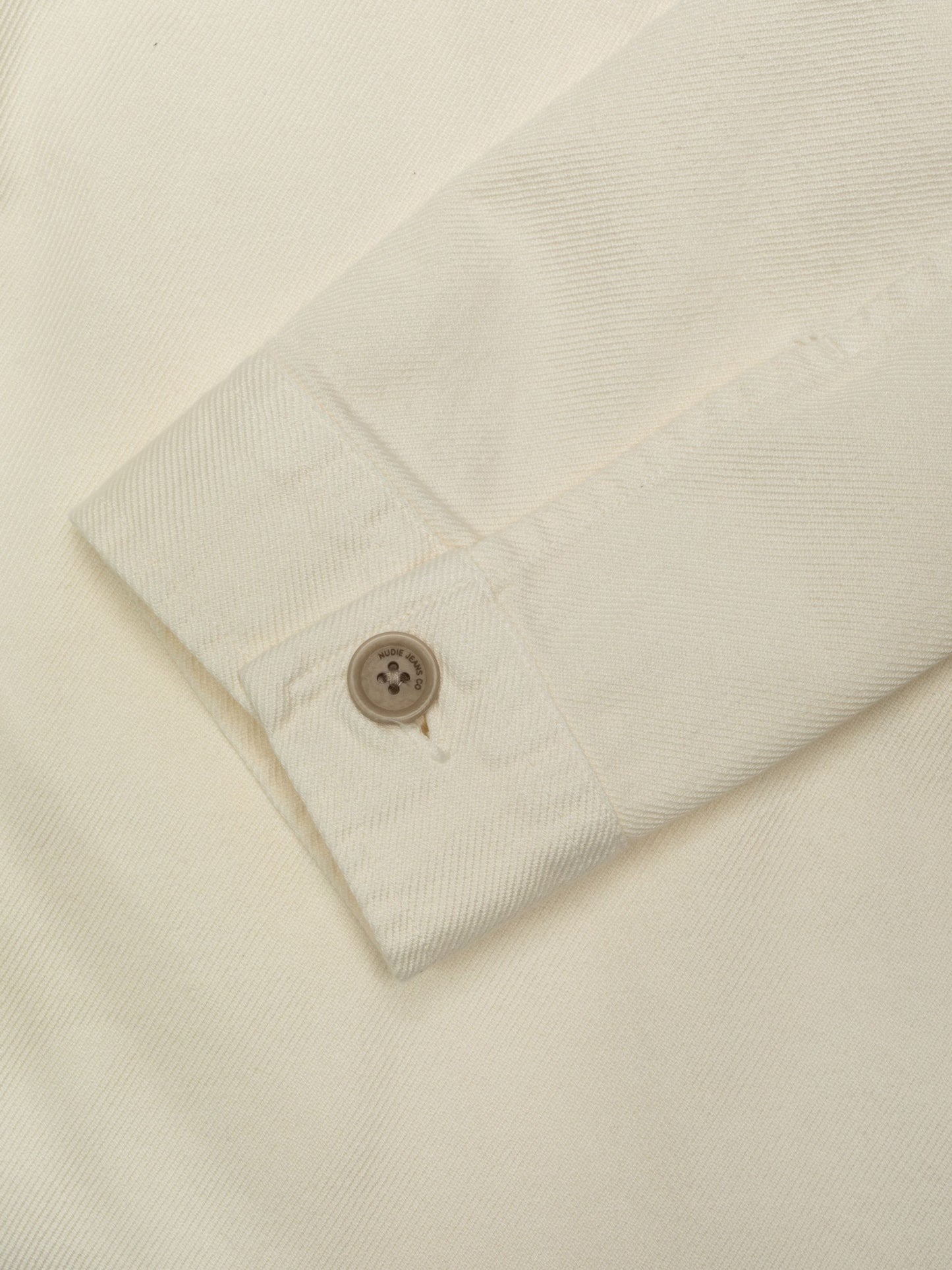 Veste en coton bio | écru "barney worker jacket"