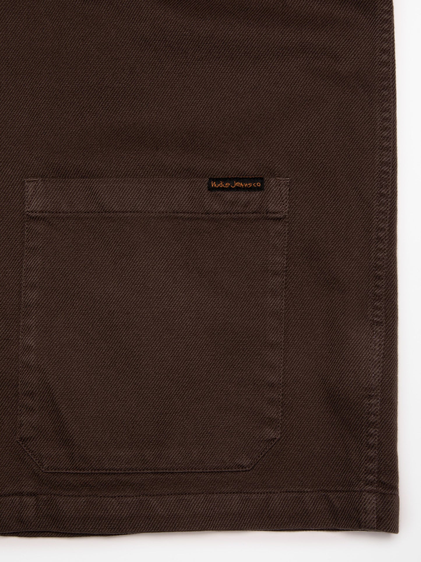 Veste workwear en coton bio | marron "barney worker jacket mole"
