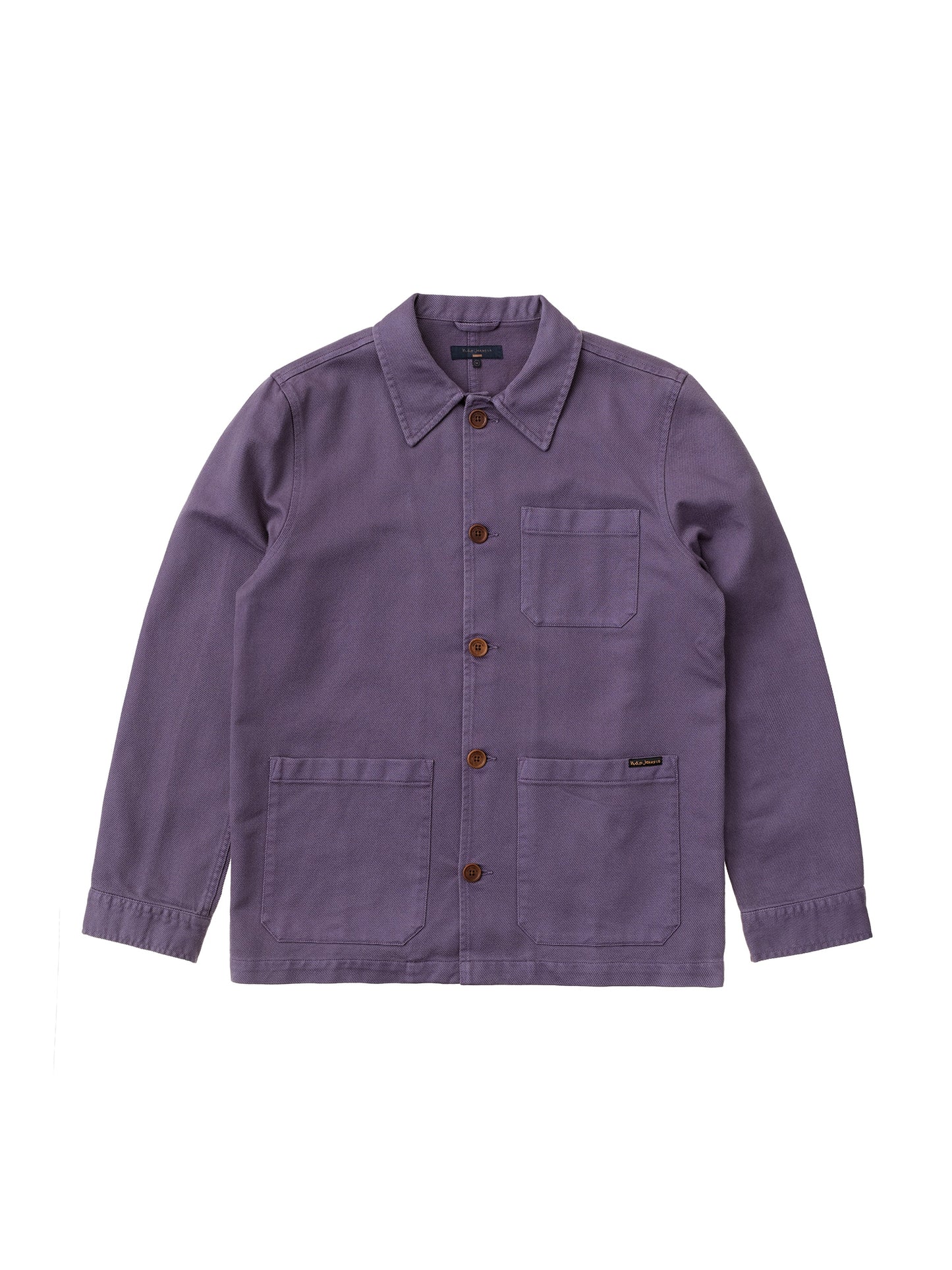 Veste de travail en coton bio - barney worker jacket lilac
