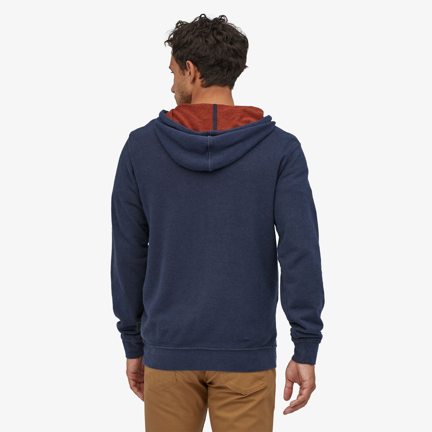 Sweat à capuche bleu marine en chanvre et coton bio - Trail Harbor