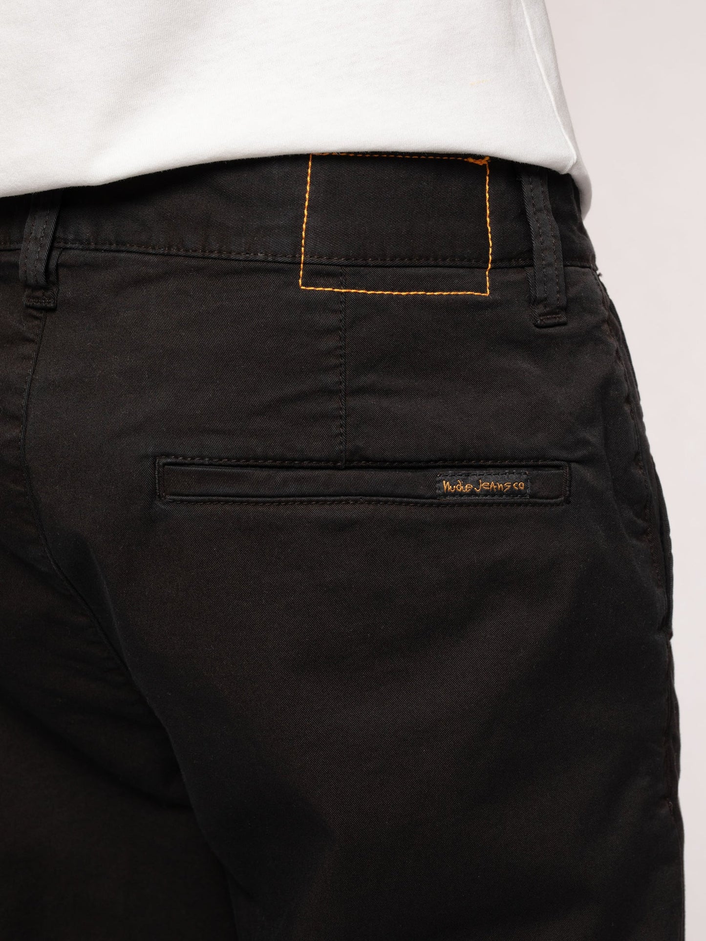Chino slim en coton bio | Noir "easy alvin black"