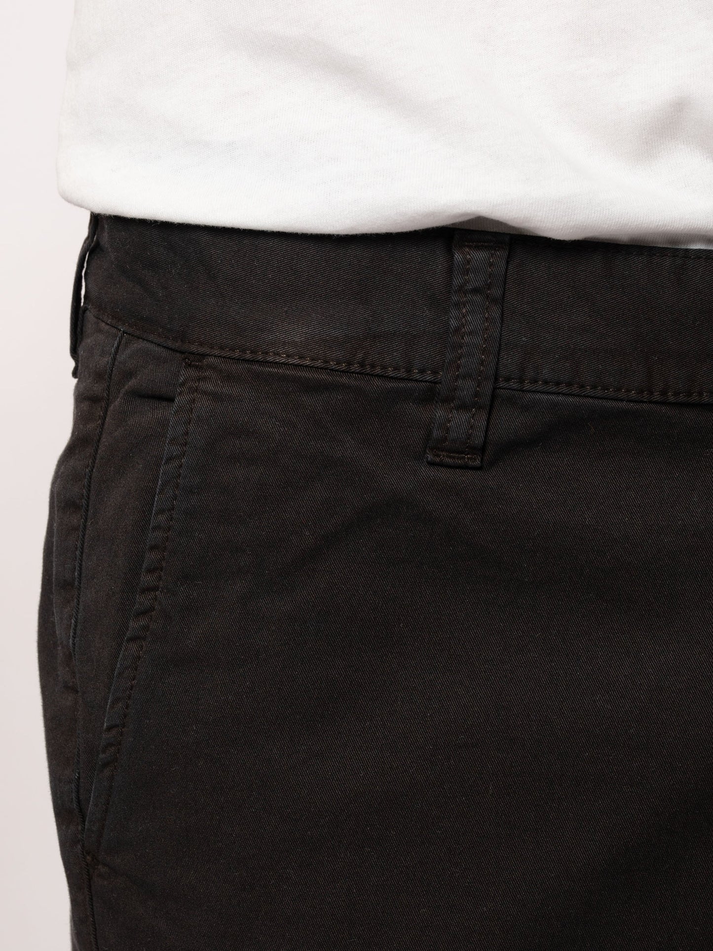Chino slim en coton bio | Noir "easy alvin black"