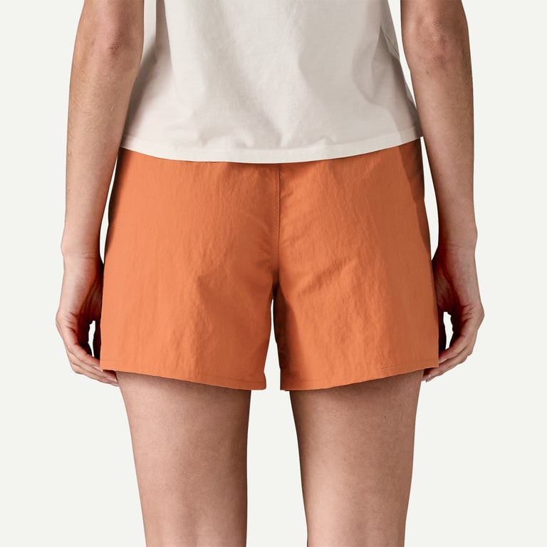 Short en polyester recyclé | orange "W's baggies shorts - 5 in. - rock melon"