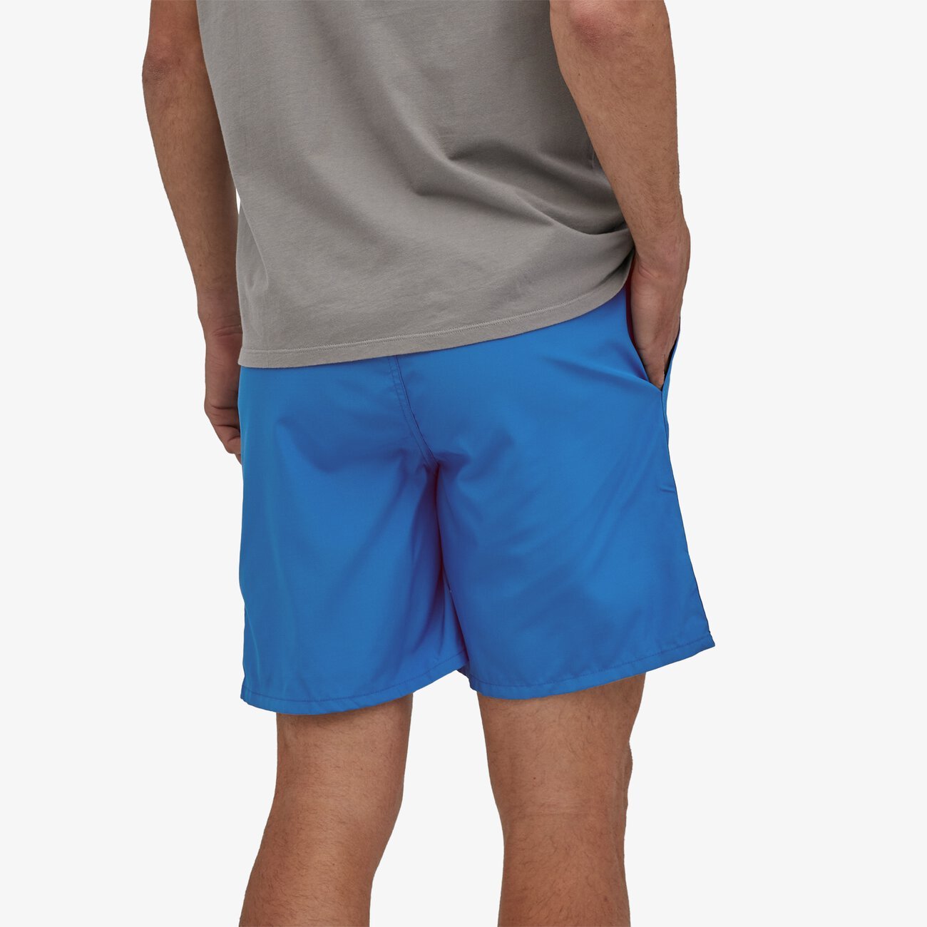 Short léger bleu vif en recyclé