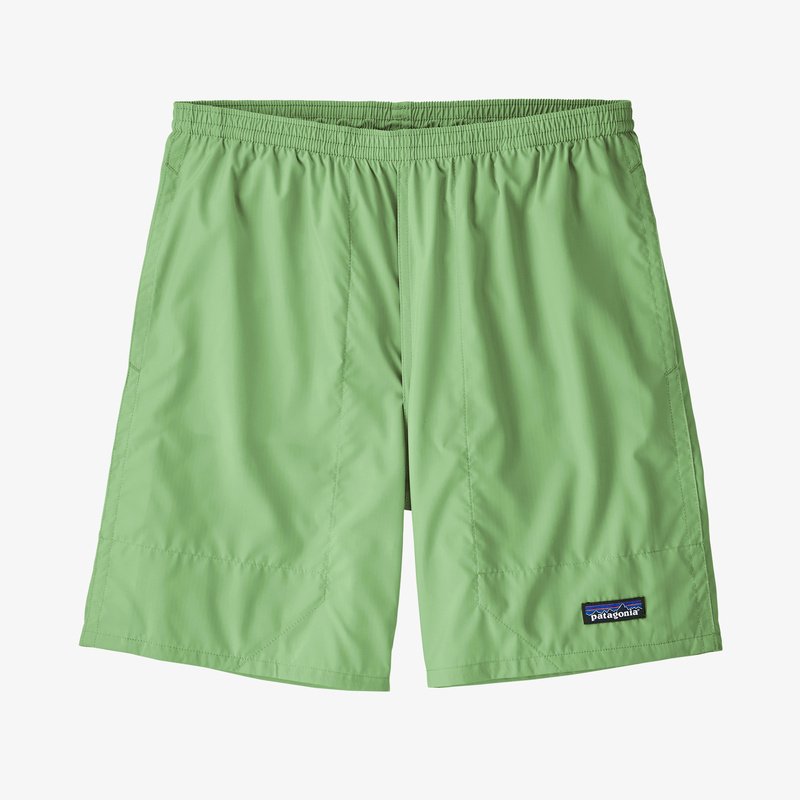 Short large vert menthe en recyclé