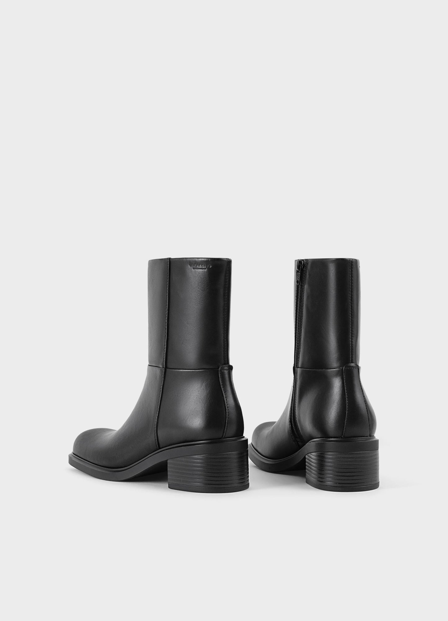 Bottines en cuir certifié | noir "daniella - black"