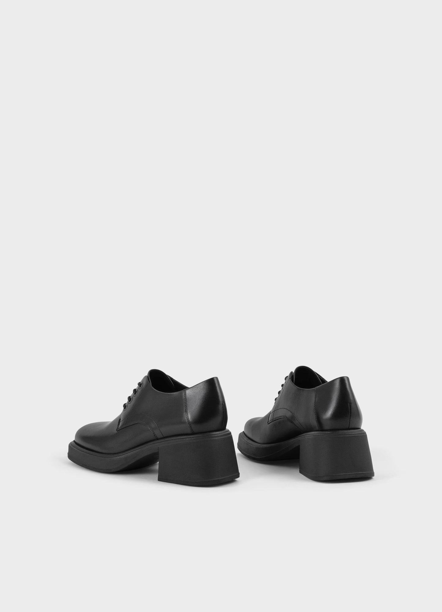 Derbies en cuir - chrome free | noir "dorah - black"