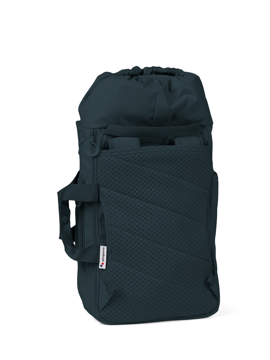 Sac à dos bleu pétrole recyclé - blok medium slate blue