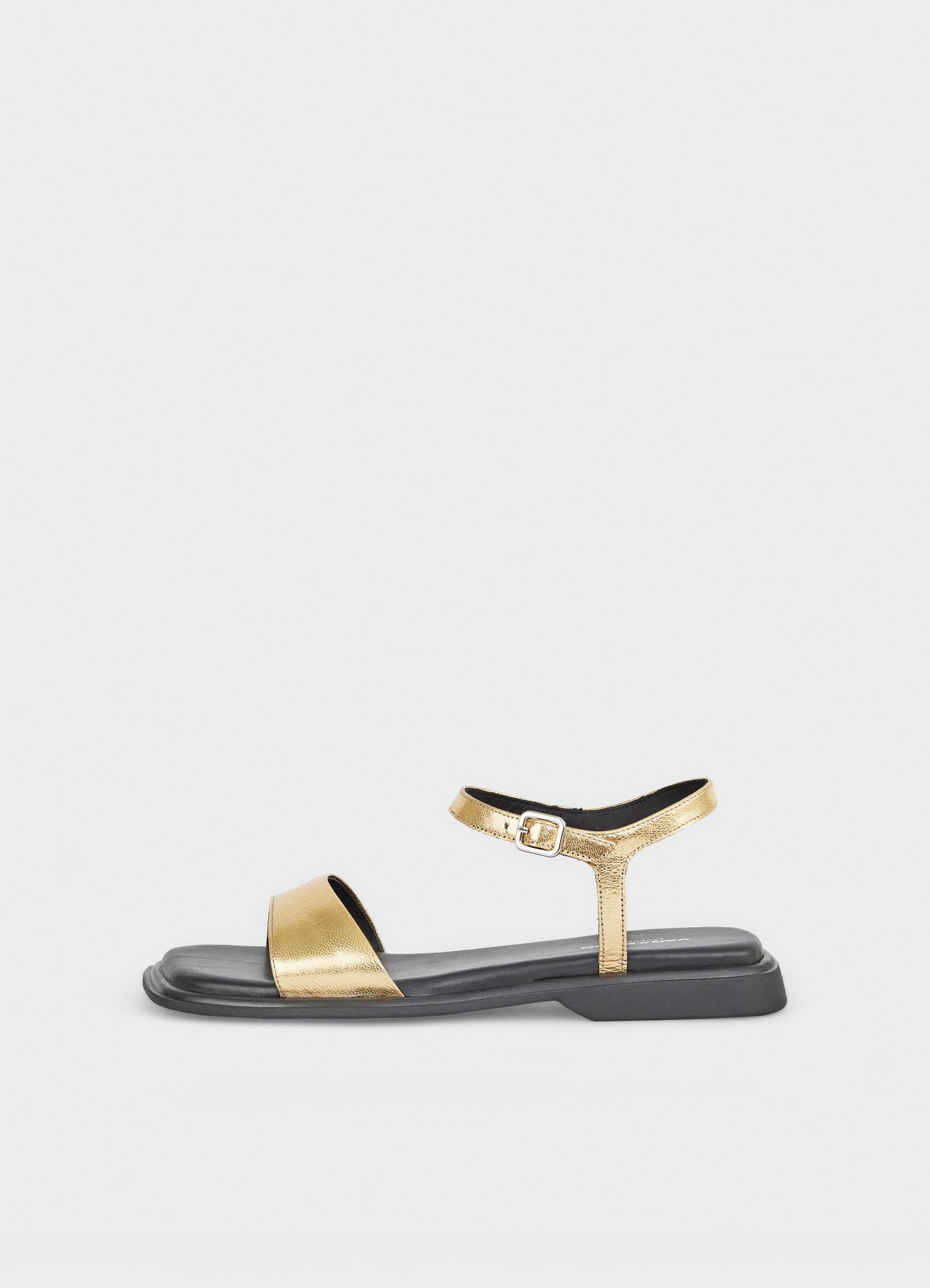 Sandales en cuir certifié | doré "Izzy - gold"