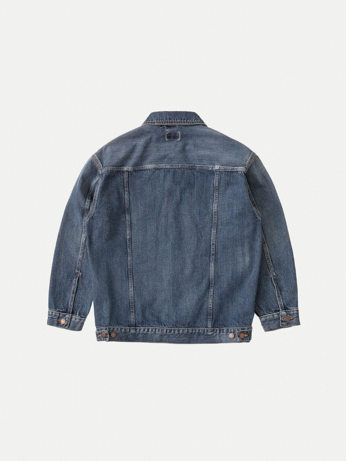 Veste jean bleue en coton biologique - Elin Blue Maze