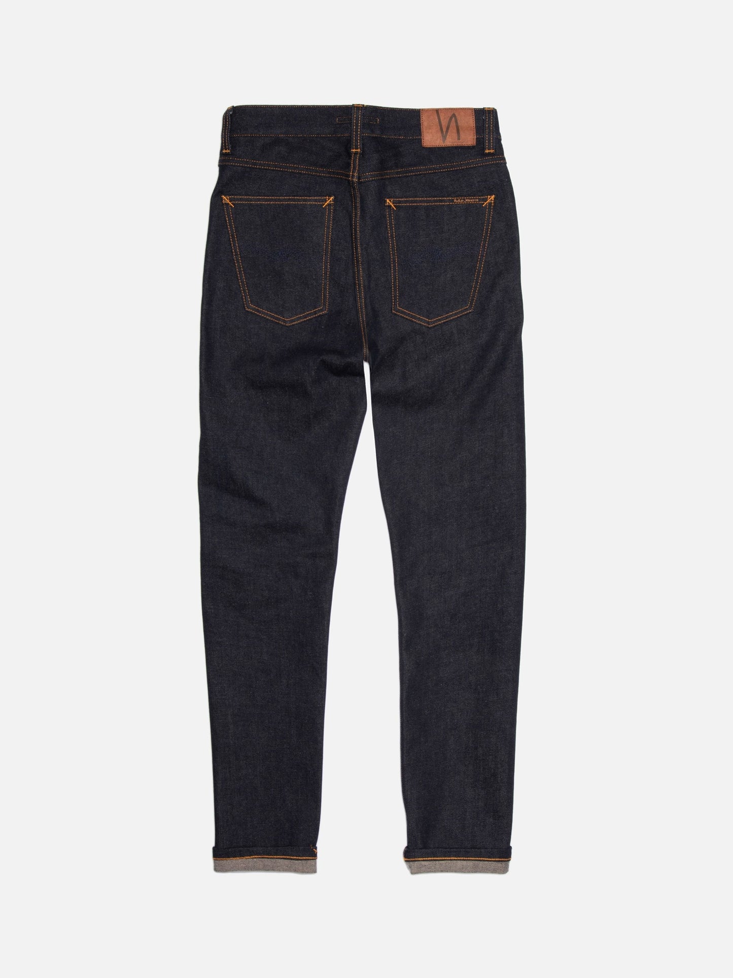 Jean slim en coton bio | Indigo selvage 'lean dean dry true selvage'