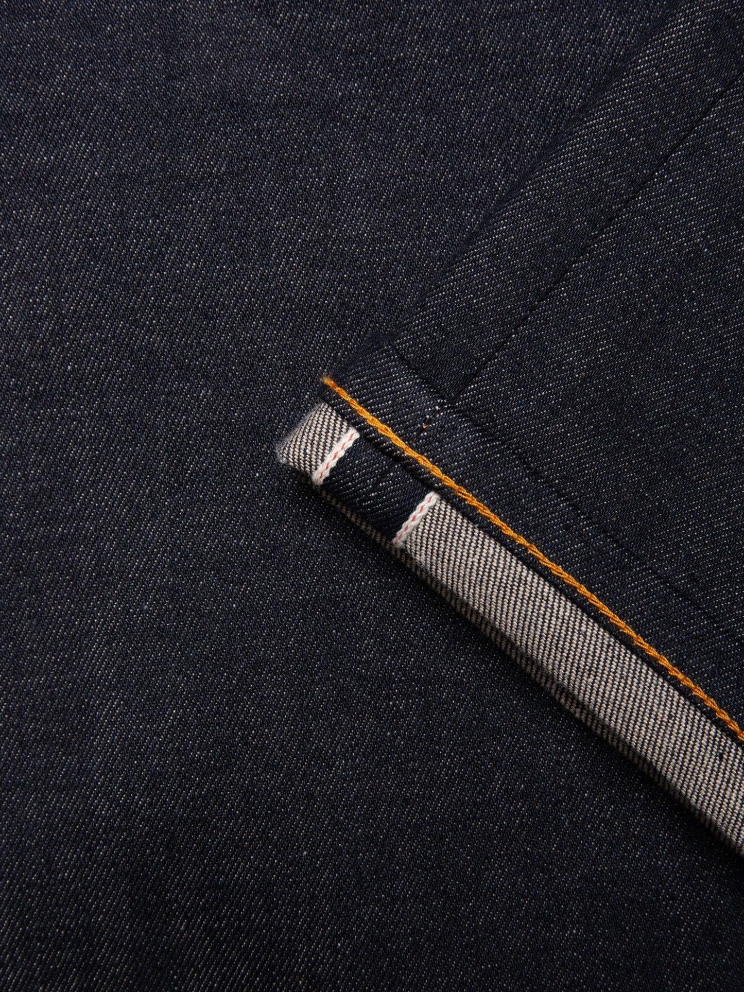 Jean slim en coton bio | Indigo selvage 'lean dean dry true selvage'