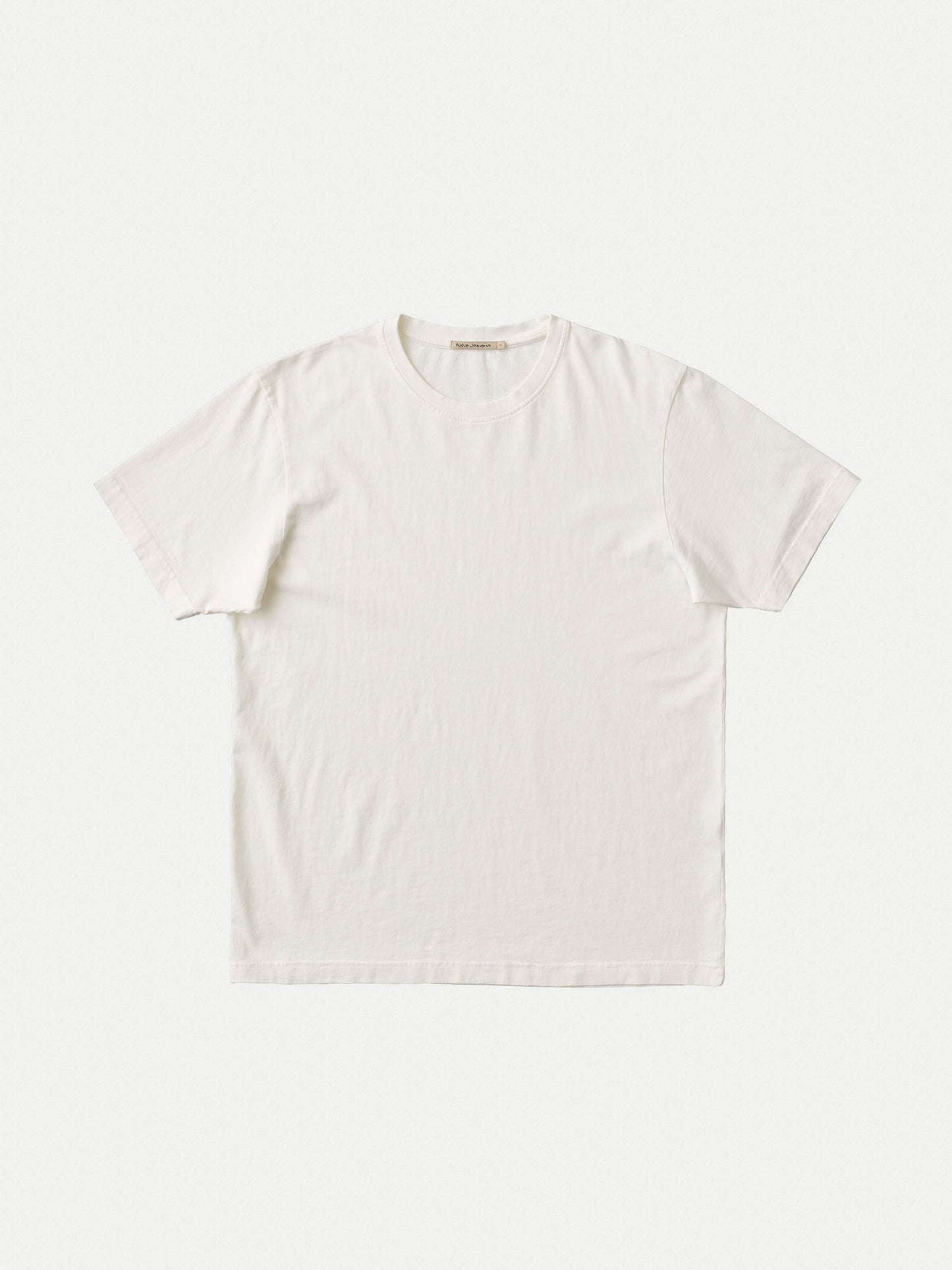T-shirt blanc en coton bio - uno everyday chalk white