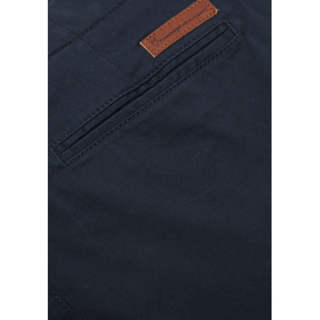 Chino marine en coton bio