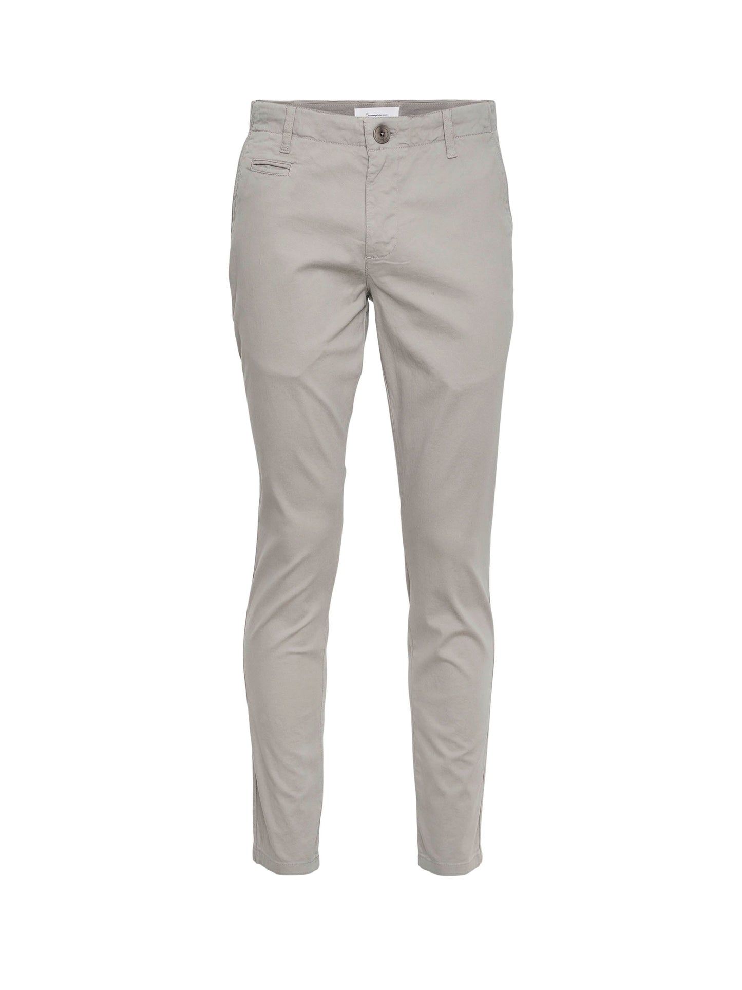Chino slim gris clair en coton bio - Joe