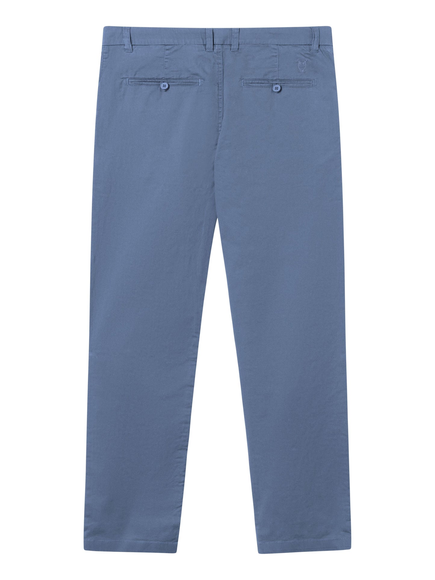 Chino en popeline coton bio | bleu "chuck regular poplin vintage indigo"