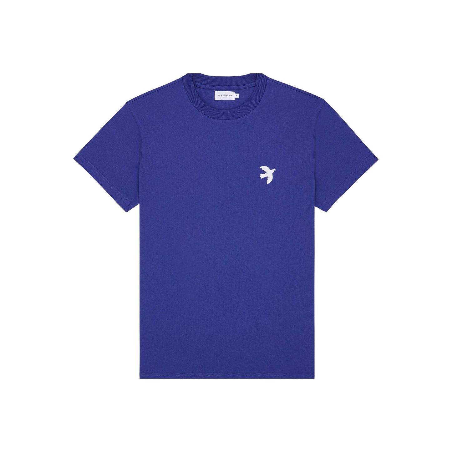 T-shirt imprimé en coton bio | bleu "outremer out tee"
