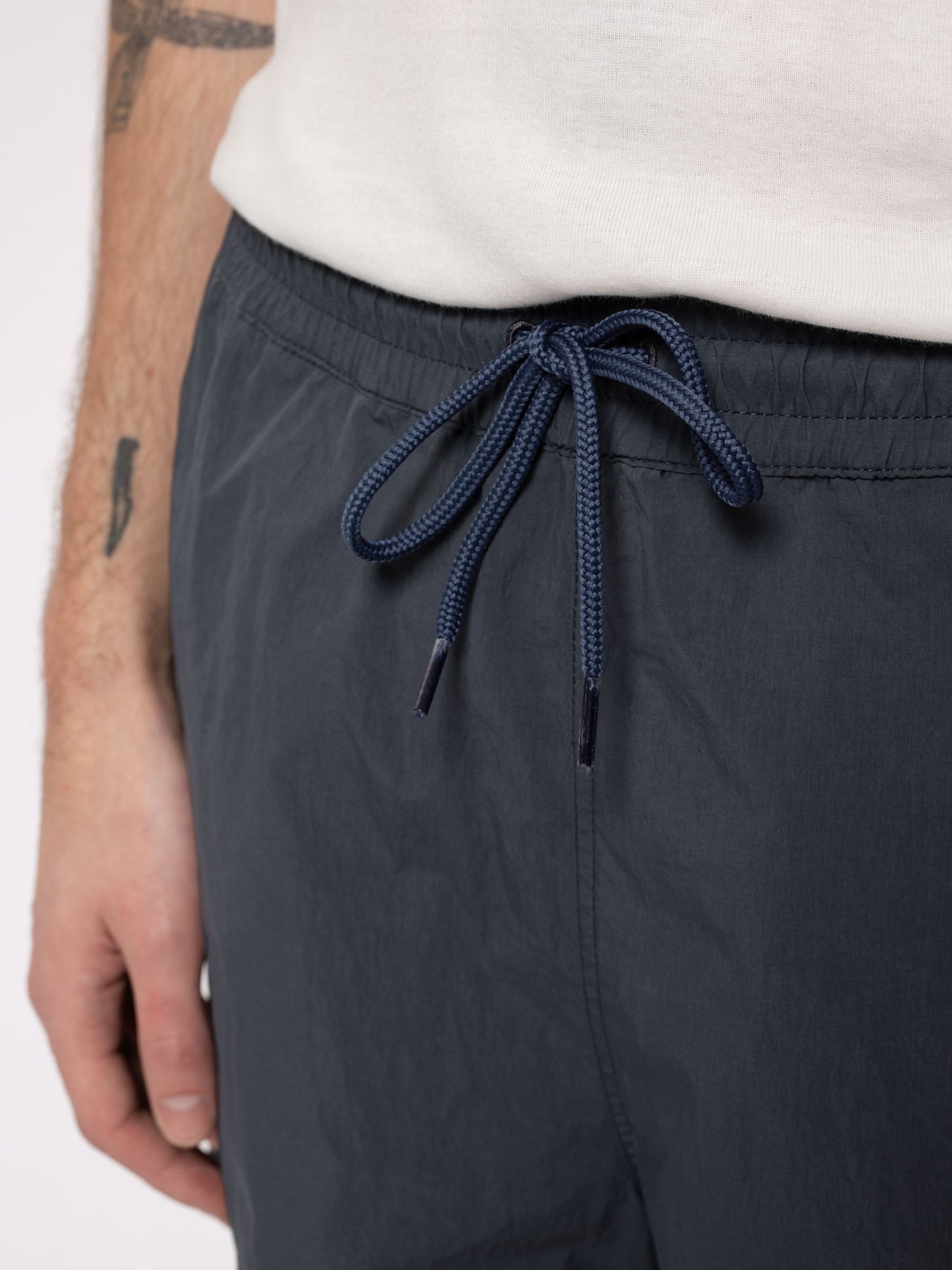 Short de bain en recyclé | Marine "swim trunks solid"