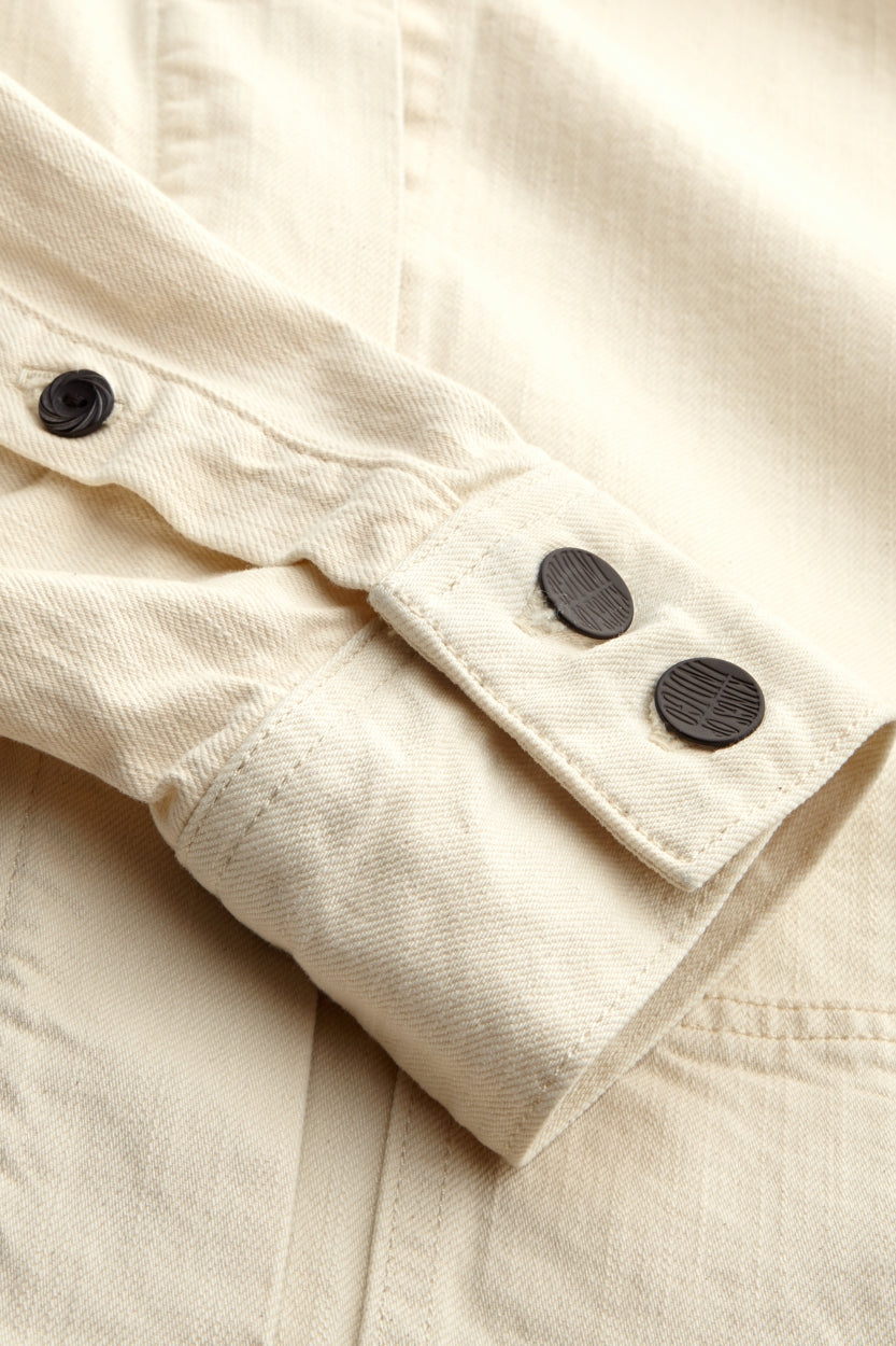 Veste écrue en coton bio - ota