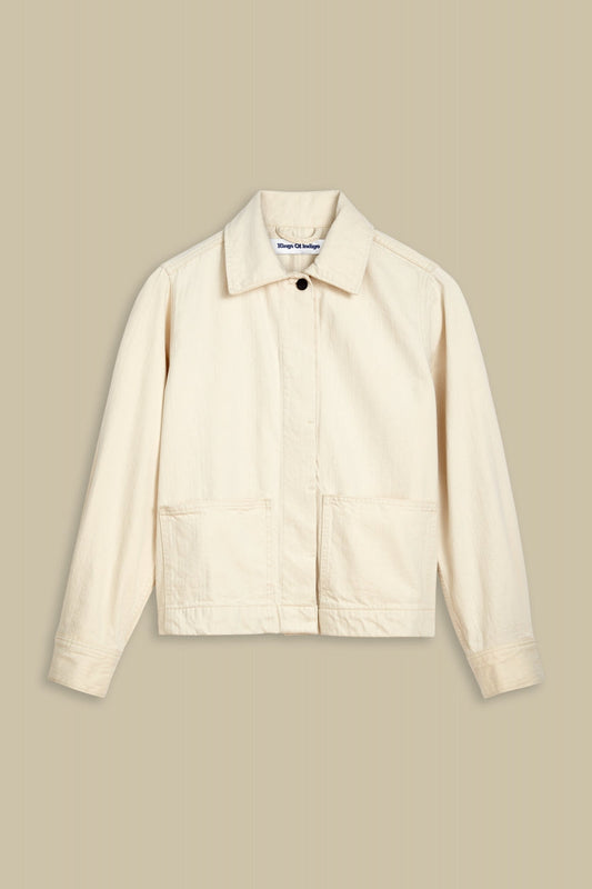 Veste écrue en coton bio - ota