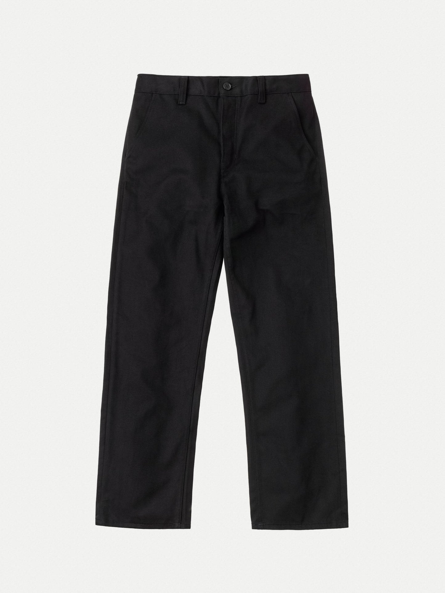 Pantalon large en sergé de coton bio | Noir "tuff tony pants black"