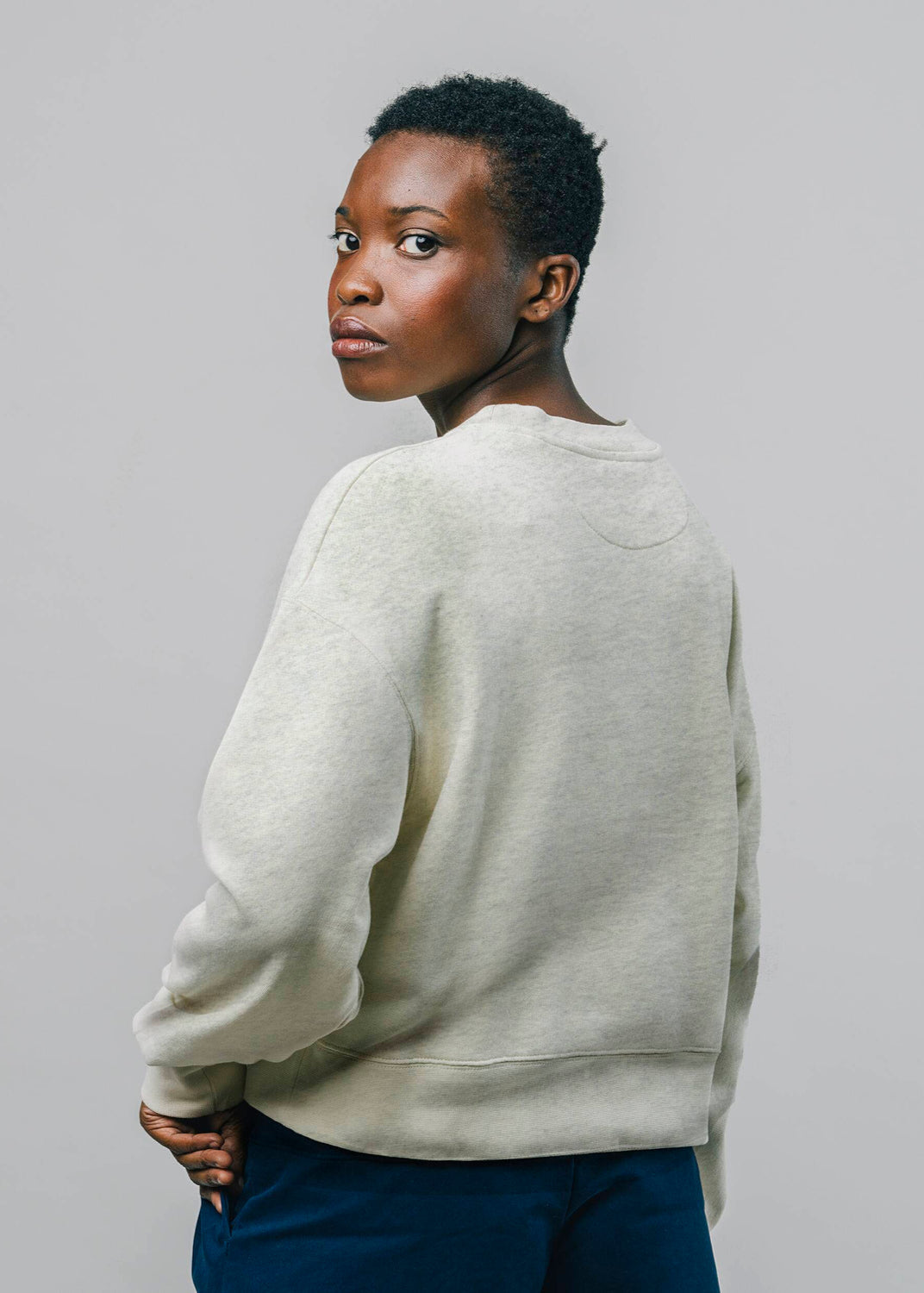 Sweat | gris "Out of office sweatshirt - grey"