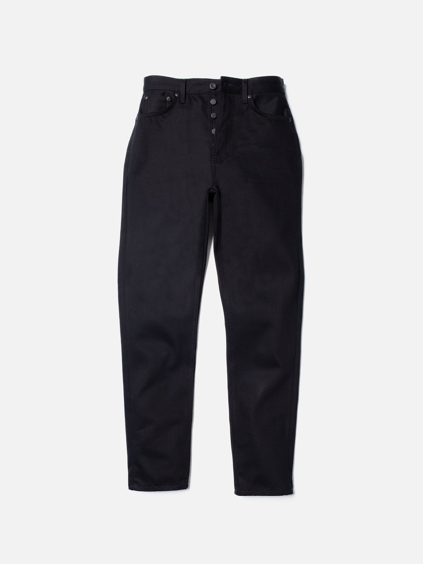 Jean mom en coton bio | Noir "breezy britt everblack"