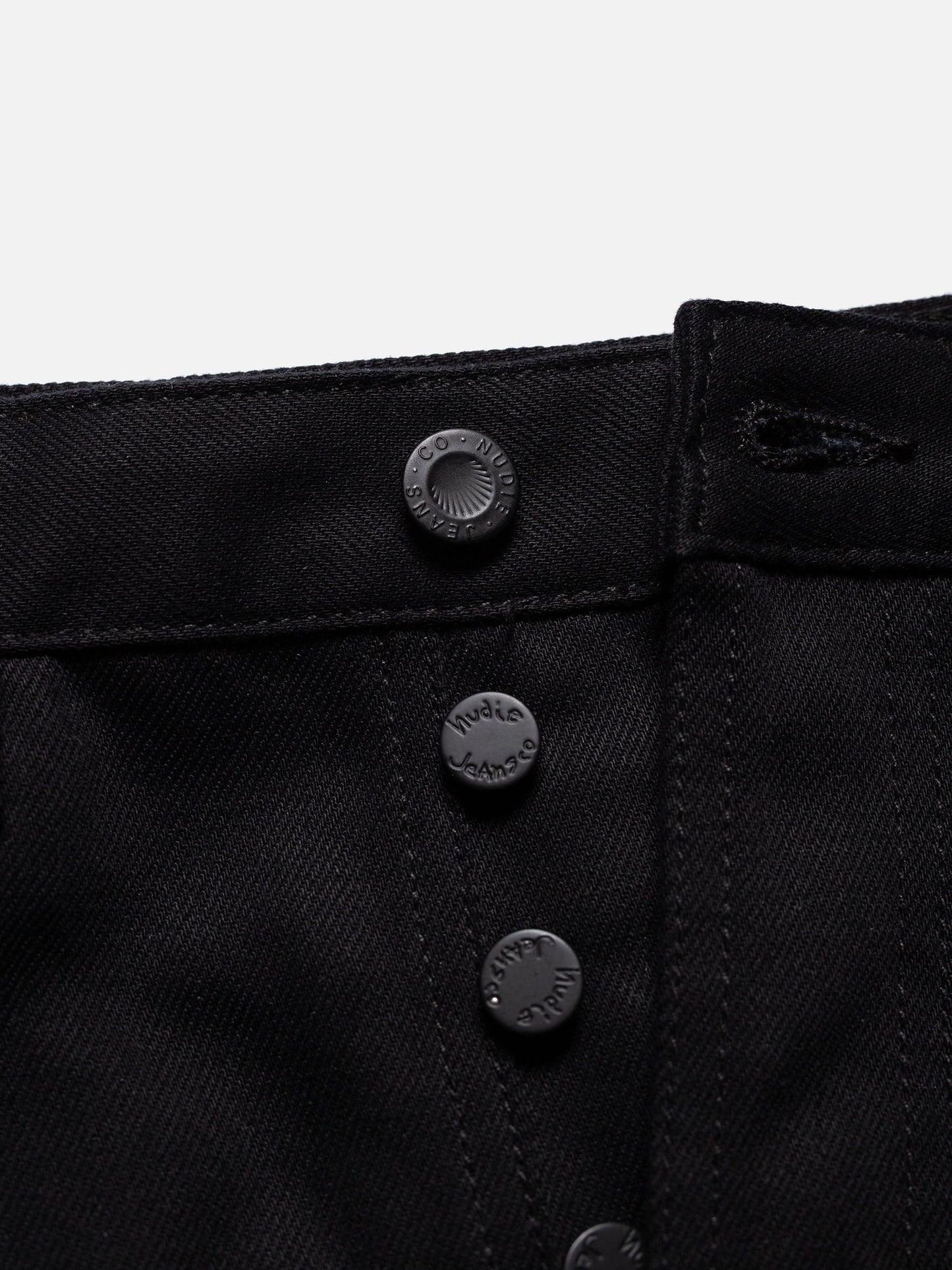 Jean mom en coton bio | Noir "breezy britt everblack"