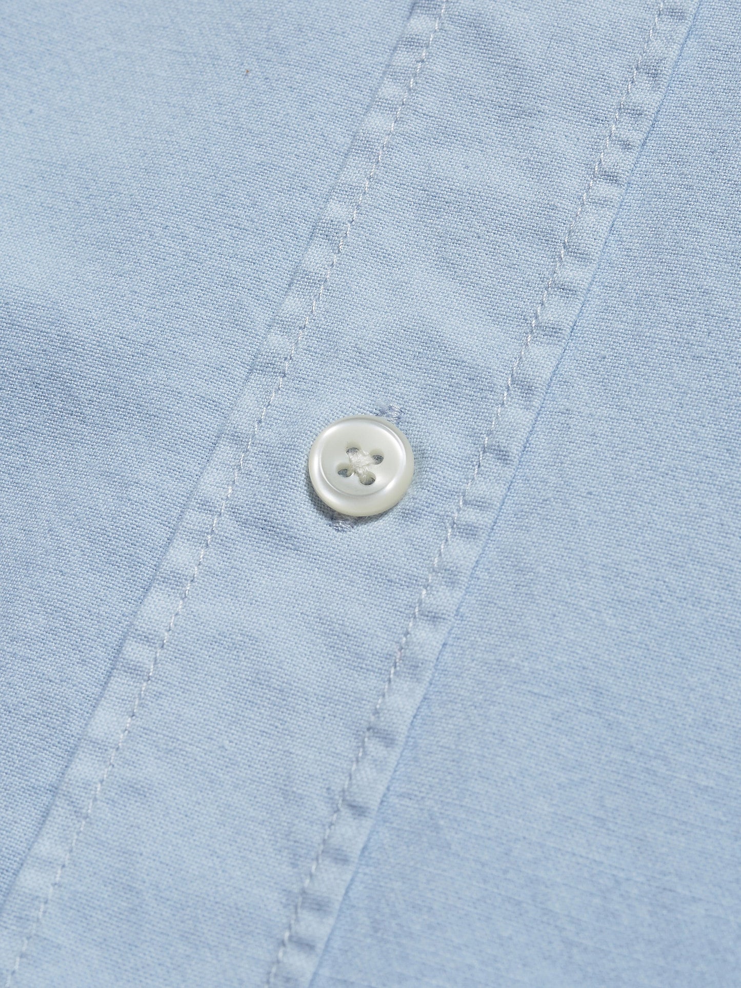 Chemise oxford bleu ciel en coton bio - john summer bd light blue